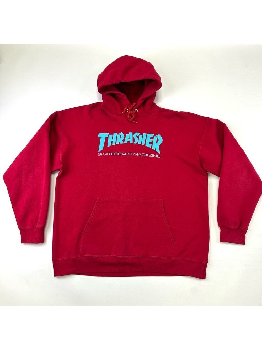 Thrasher Genderless hoodie Mens Size Large sweatshirt skateboarding streetwear